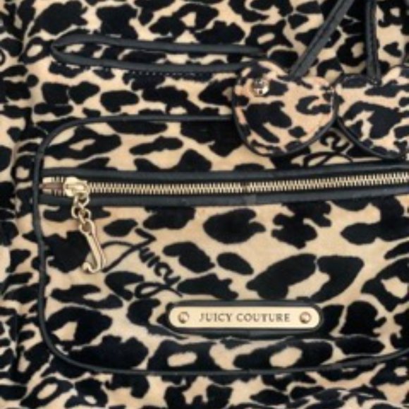 VINTAGE Juicy Couture leopard print tote bag - Picture 4 of 7
